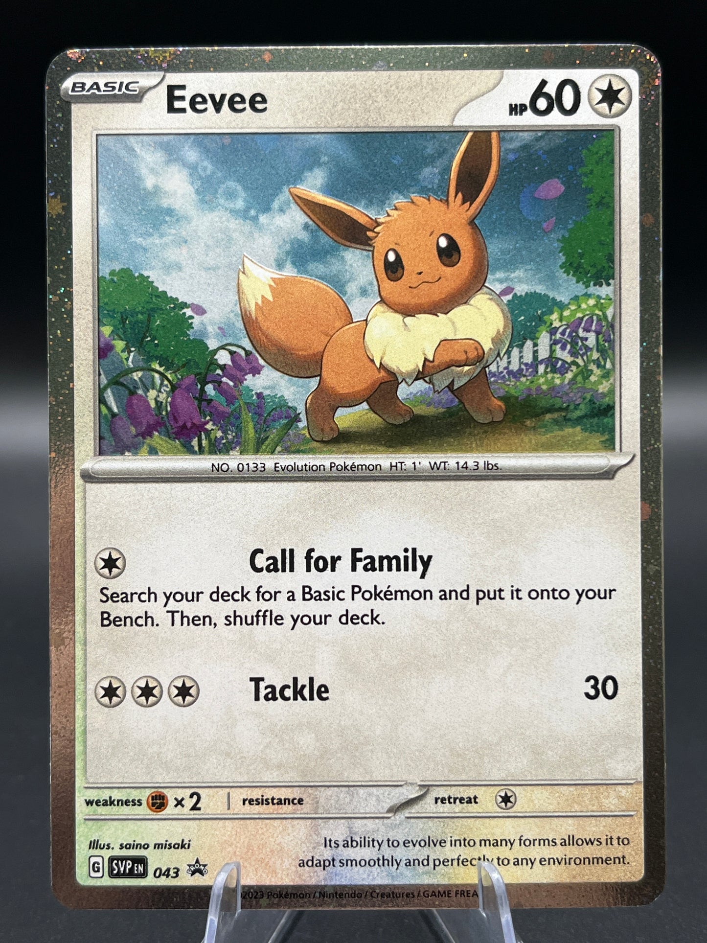 Pokémon TCG: 2023 Eevee - 043 - SV: Scarlet & Violet Promo Cards (SVP)