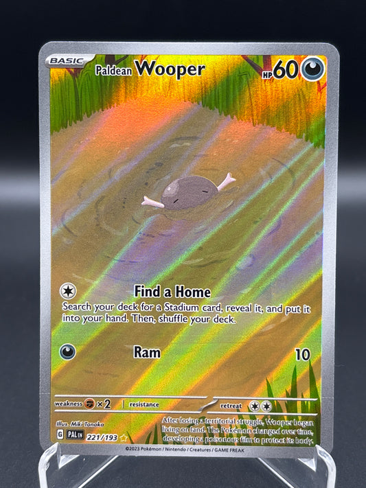 Pokemon TCG: 2023 Paldean Wooper - 221/193 - SV02 - Paldea Evolved