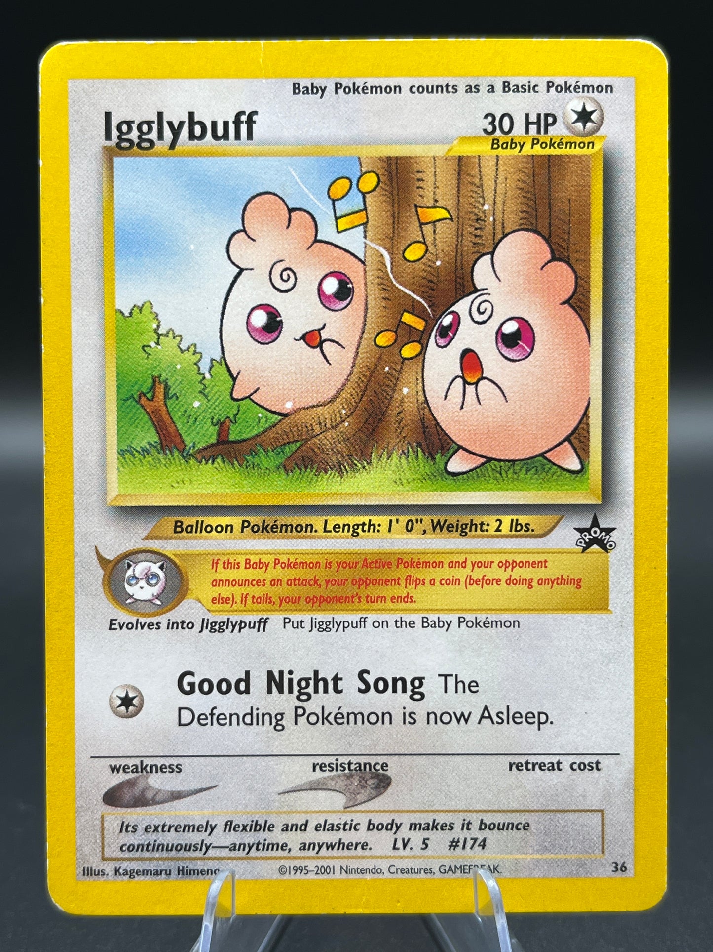 Pokémon TCG: Igglybuff (Movie Promo) - #36 - WoTC Promo