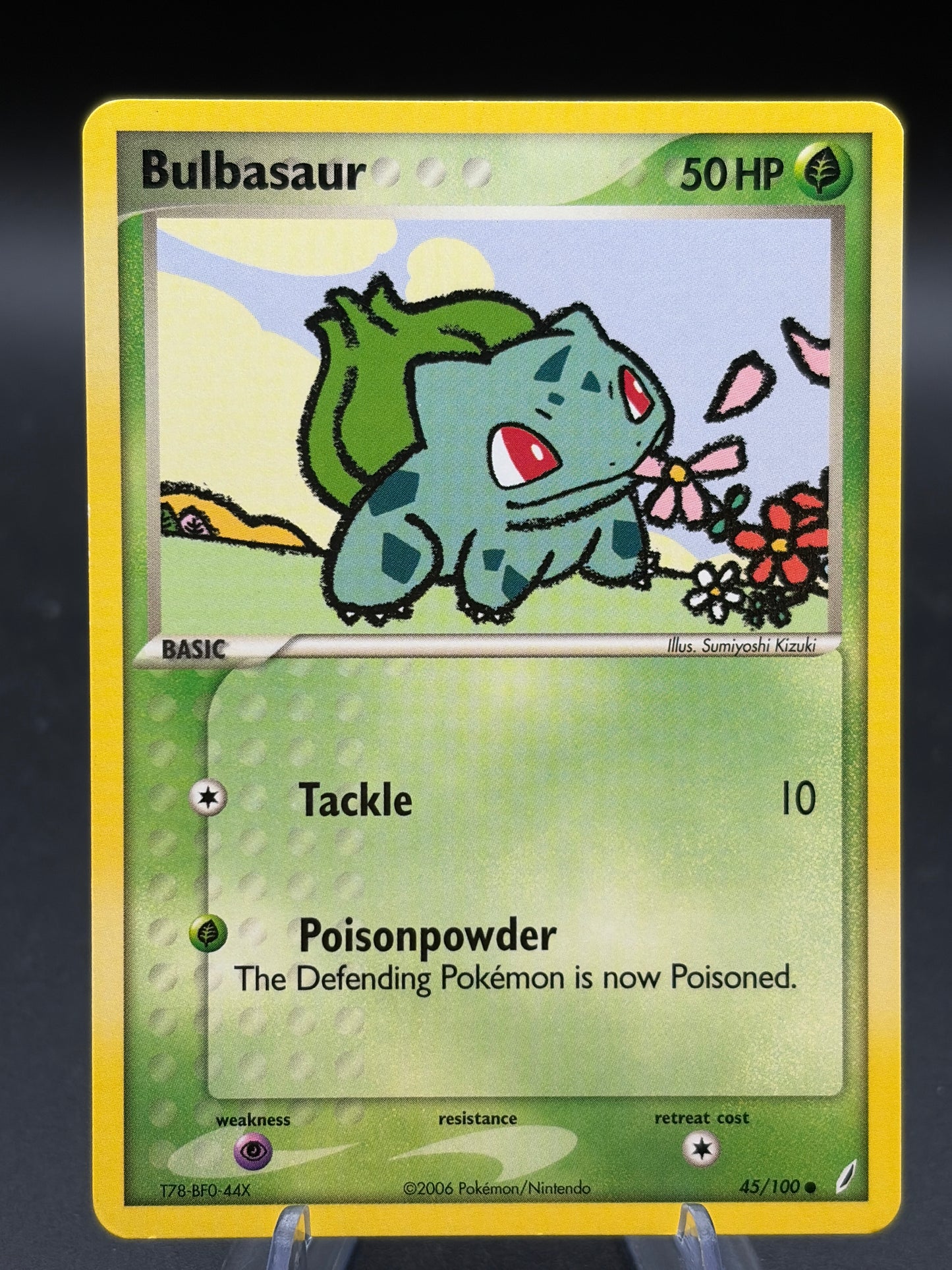 Pokémon TCG: 2006 Bulbasaur 045/100 - Crystal Guardians