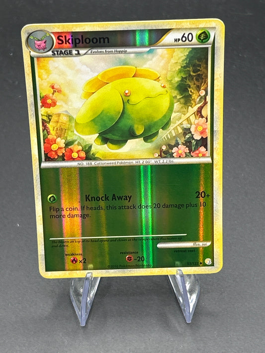 Pokémon TCG: 2010 Skiploom 51/123 - Heart Gold Soul Silver - Reverse Holo