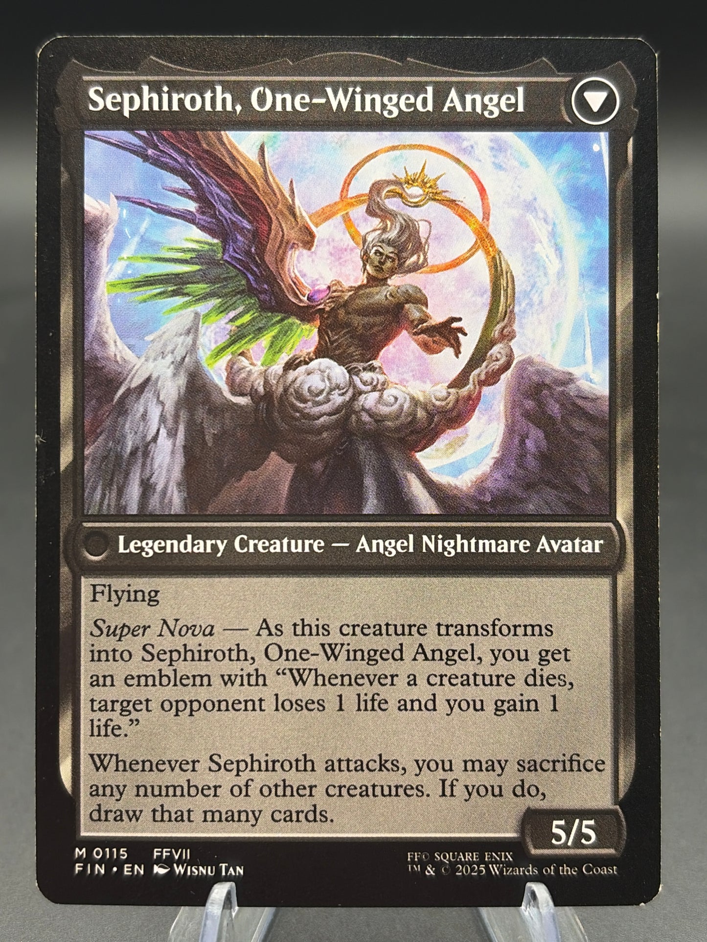 MTG TCG: Sephiroth, Fabled SOLDIER M 0115 FIN: FINAL FANTASY