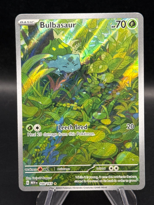 Pokémon TCG: 2023 Bulbasaur - 166/165 - SV: Scarlet & Violet 151