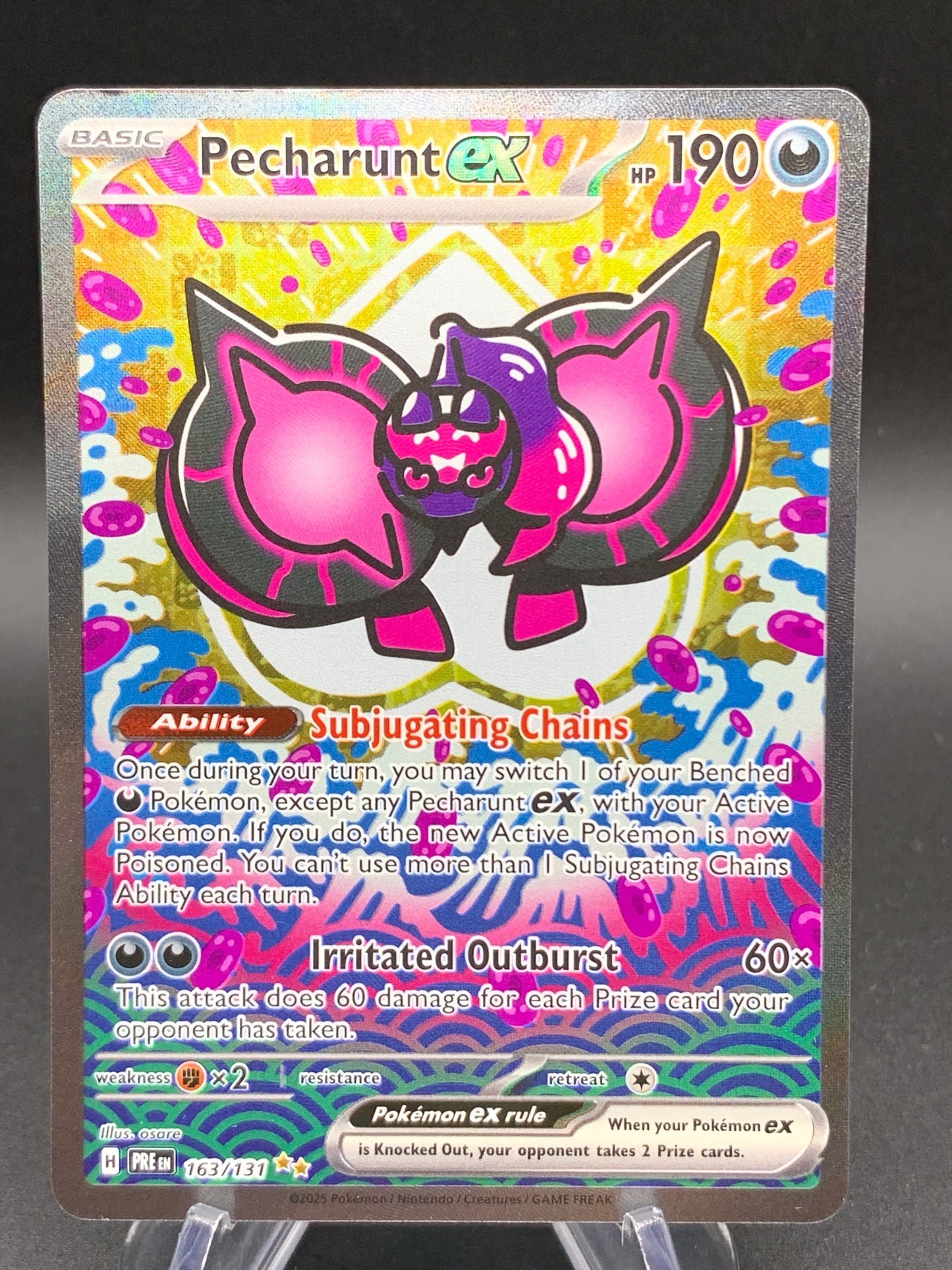 Pokémon TCG: 2024 Pecharunt ex - 163/131 - SV: Prismatic Evolutions