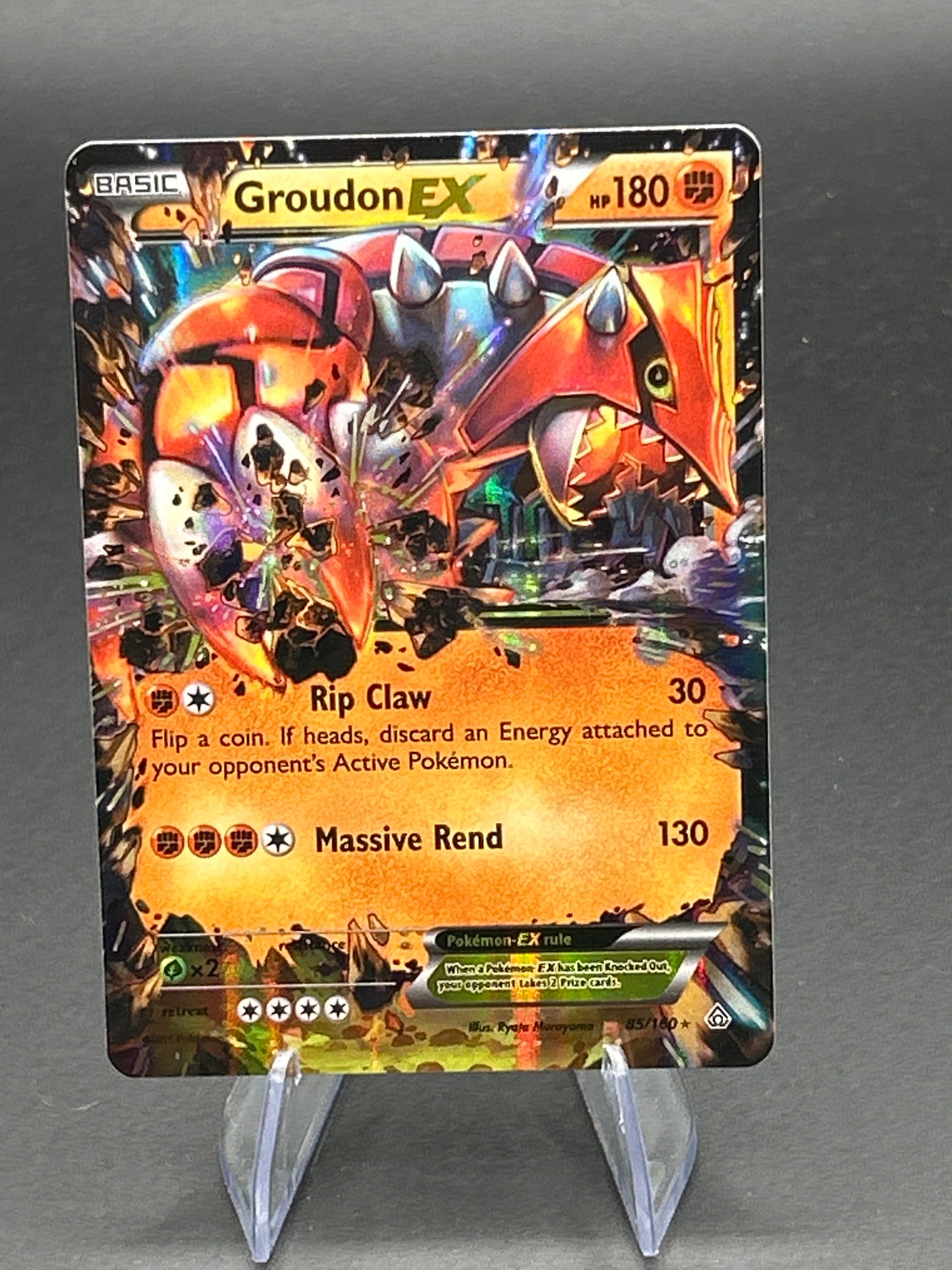 Pokémon TCG: 2015 Groudon ex 85/160 XY: Primal Clash