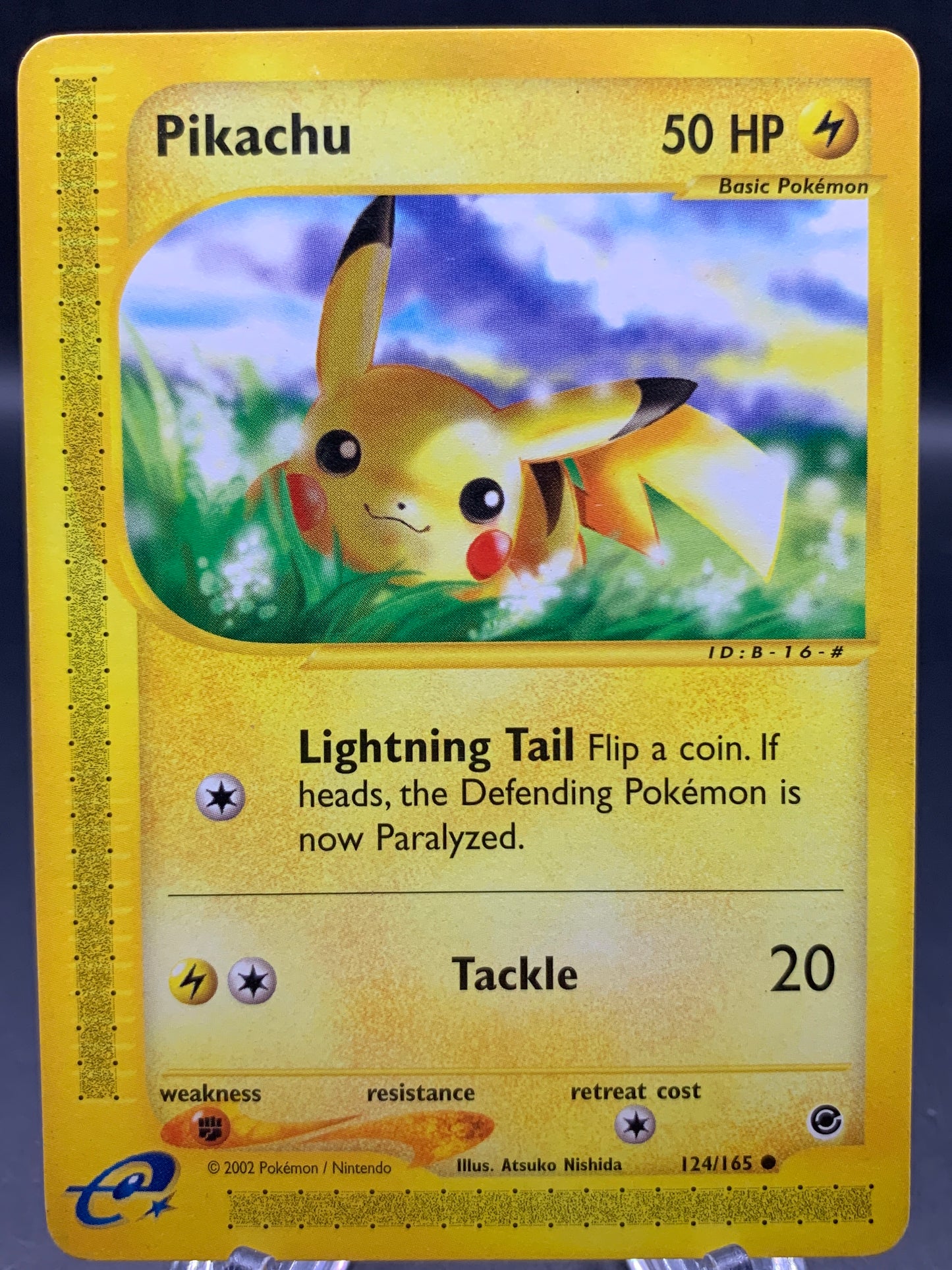 Pokémon TCG: 2002 Pikachu - 124/165 - Expedition