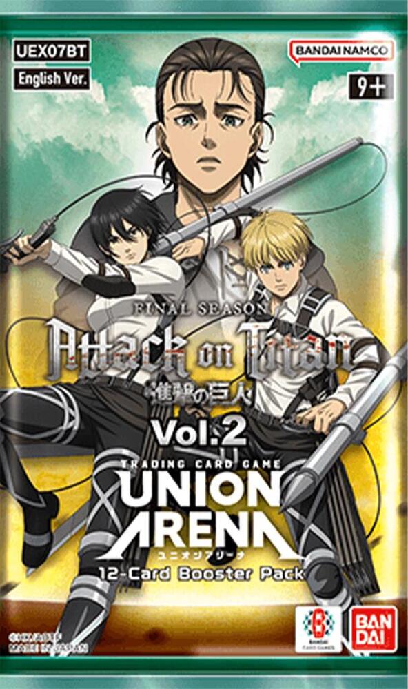 Union Arena TCG: Attack on Titan Vol. 2 - Booster Pack - UEX07BT
