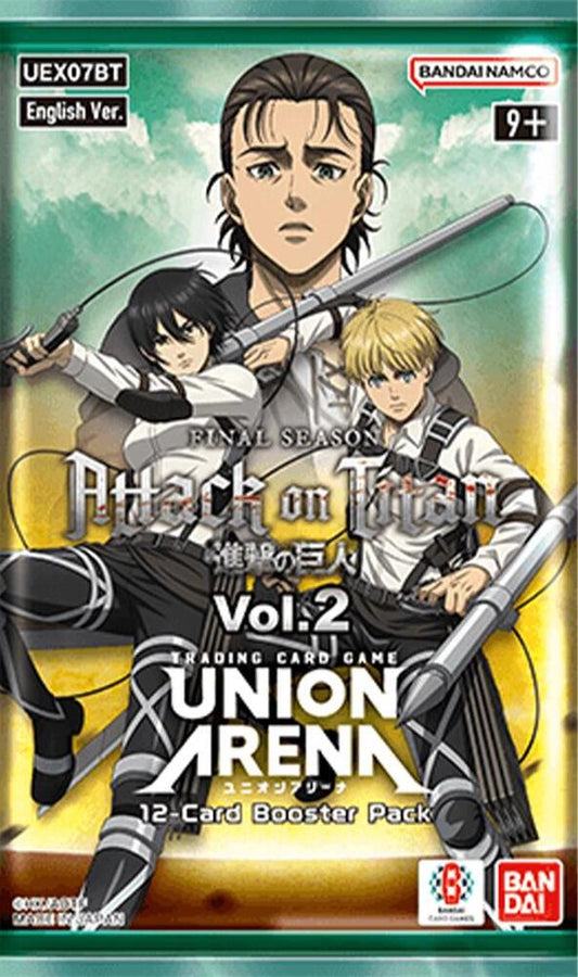 Union Arena TCG: Attack on Titan Vol. 2 - Booster Pack - UEX07BT