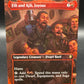 Magic The Gathering: 2026 Fili and Kili, Joyous (Borderless) - 0001 - The Hobbit: Eternal-Legal (HOC)