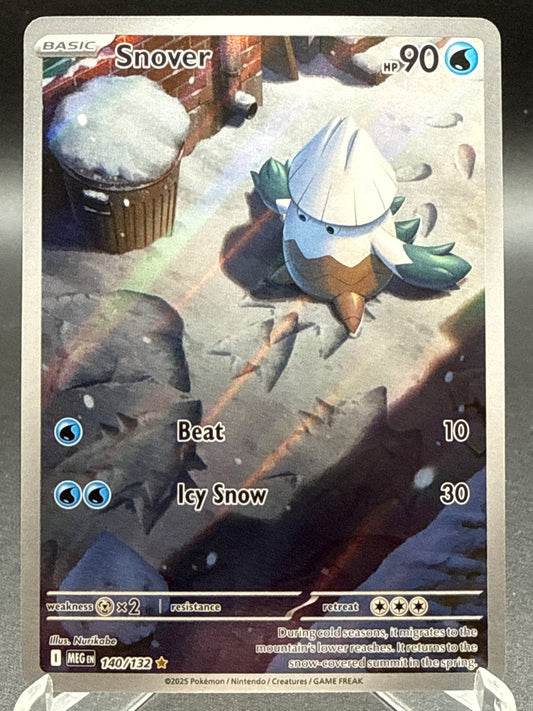 Pokémon TCG: 2025 Snover - 140/132 - MEG: Mega Evolution