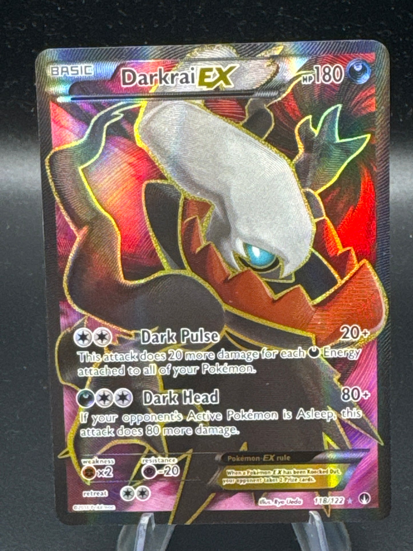 Pokémon TCG: 2016 Darkrai EX 118/122 XY: Breakpoint