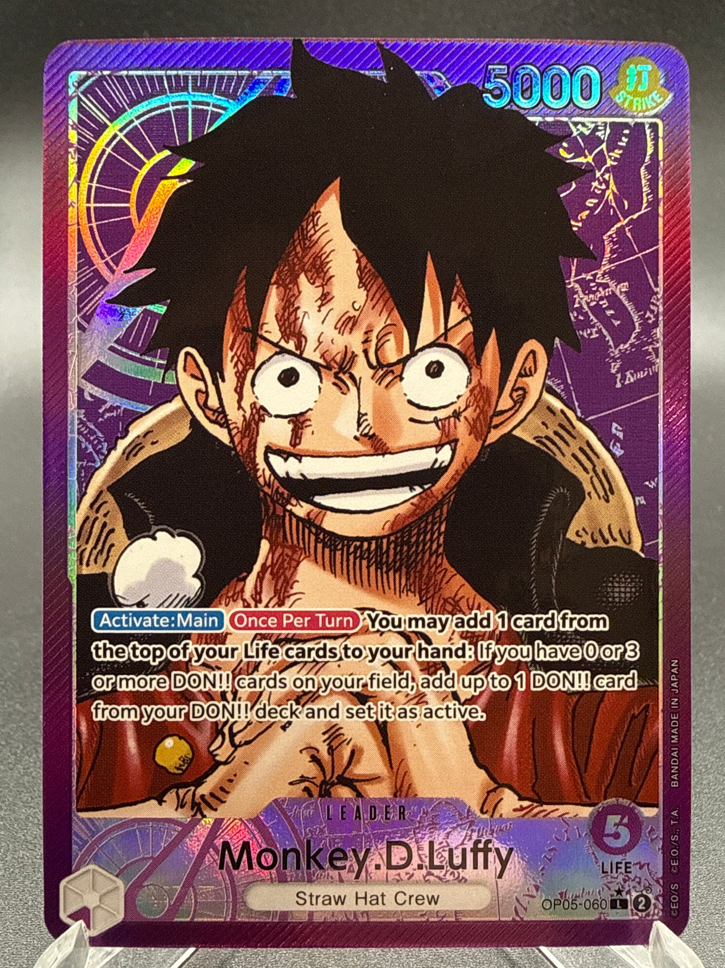 One Piece TCG: Monkey.D.Luffy OP05-060 Awakening of the New Era