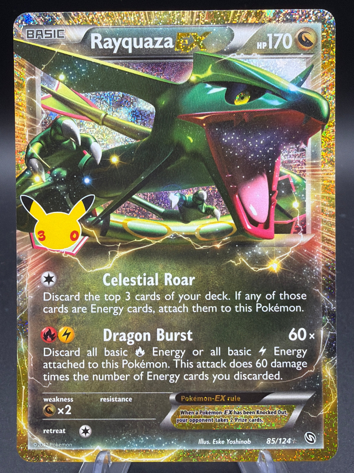 Pokémon TCG: 2026 Rayquaza EX - ME: 30th Celebration Classic Collection (30C)