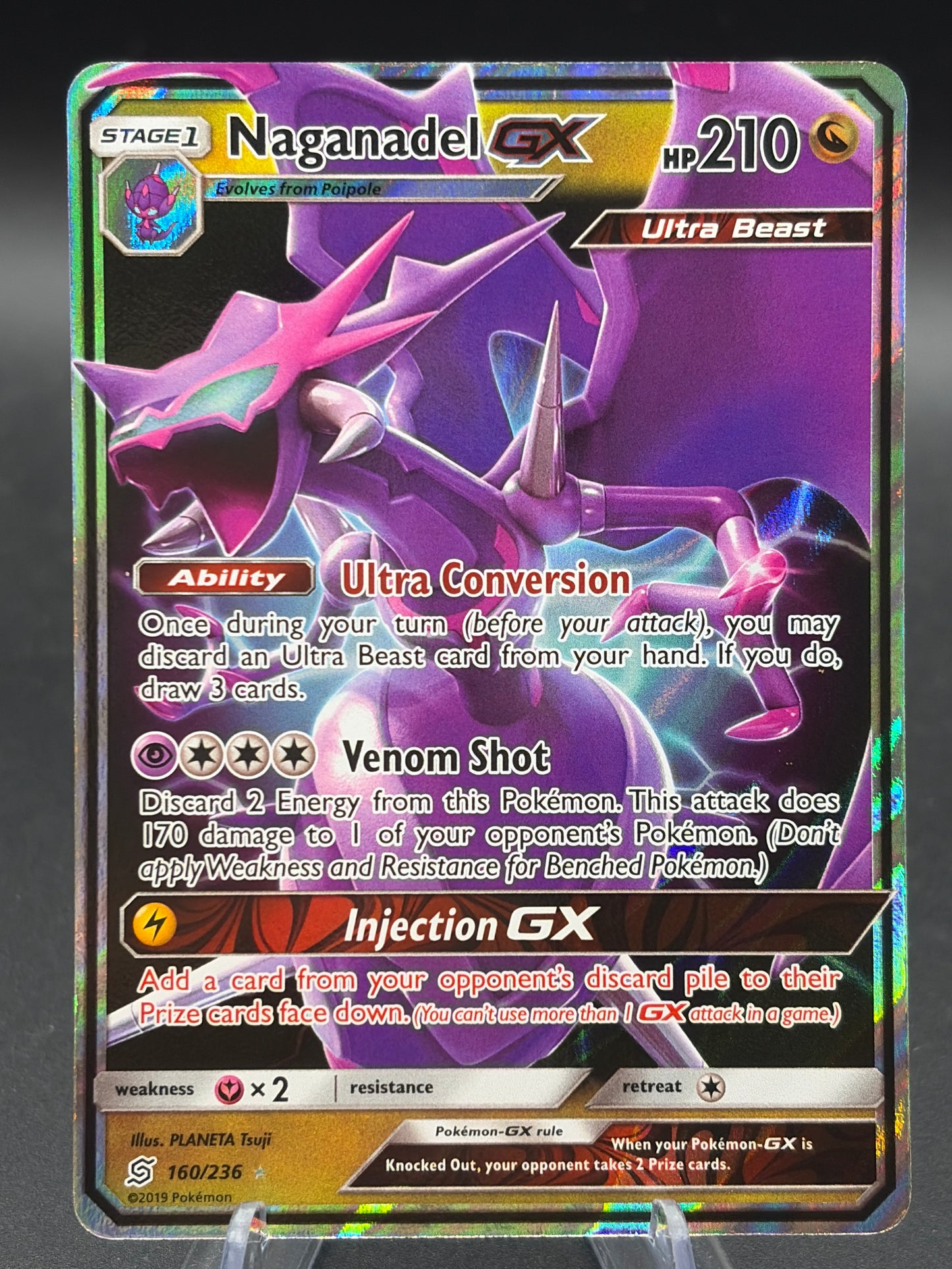 Pokémon TCG: 2016 Naganadel GX - SM - Unified Minds (SM11)