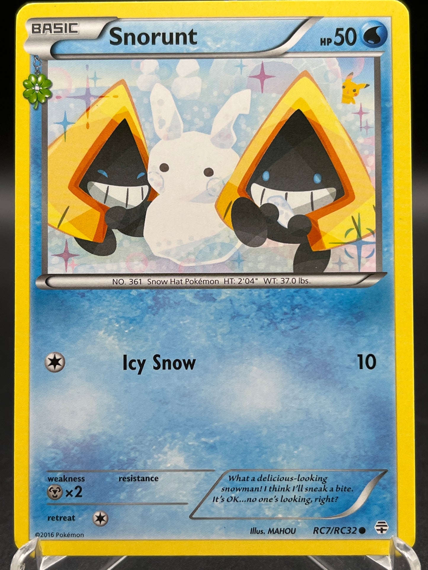 Pokémon TCG: 2016 Snorunt RC7/RC32 - Generations: Radiant Collection