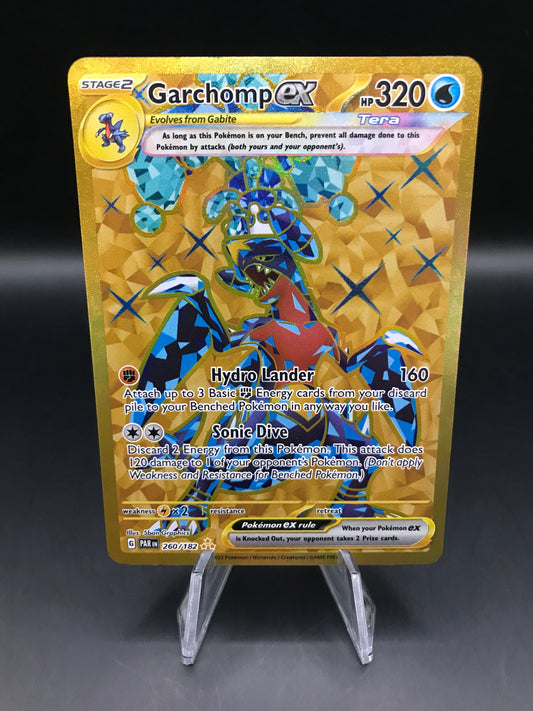 Pokémon TCG: 2023 Garchomp ex 260/182 SV: Paradox Rift