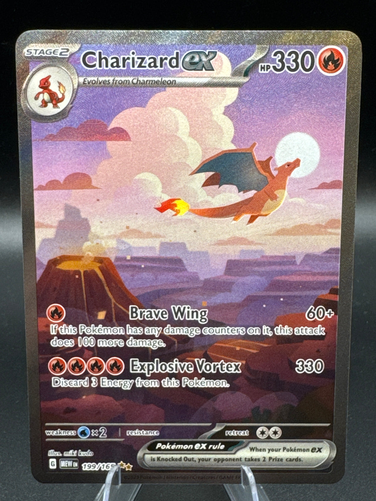 Pokémon TCG: 2023 - Charizard ex - 199/165 - SV: Scarlet & Violet 151