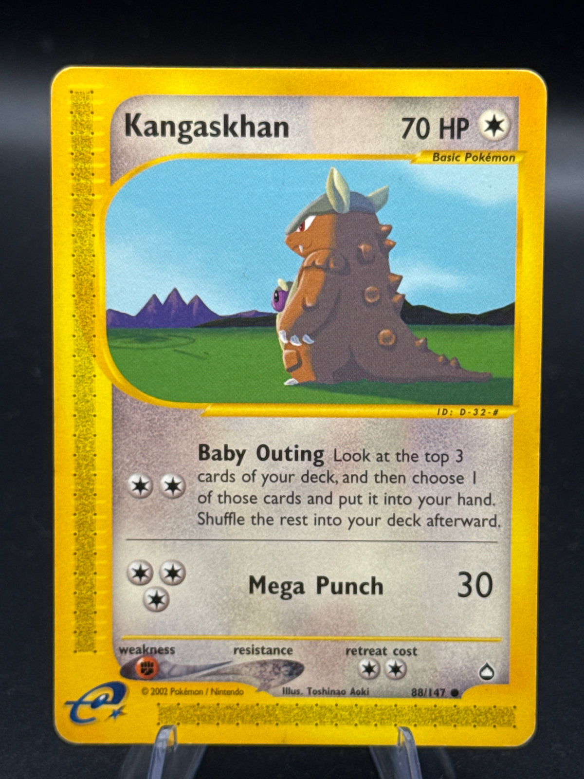 Pokémon TCG: 2002 Kangaskhan 88/147 - Aquapolis