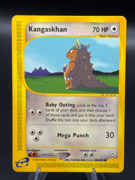 Pokémon TCG: 2002 Kangaskhan 88/147 - Aquapolis