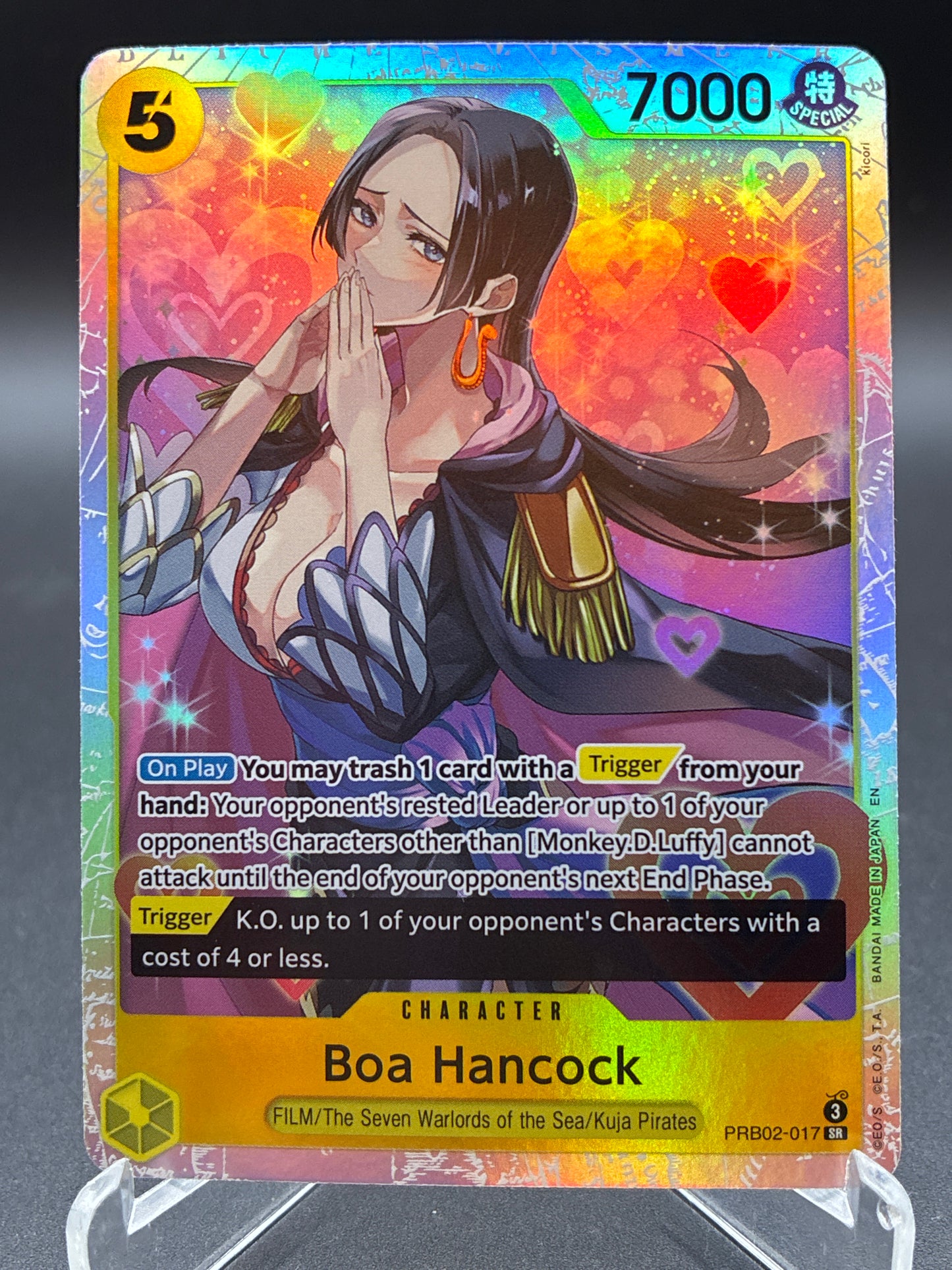 One Piece TCG: Boa Hancock PRB02-017 - Premium Booster -The Best- Vol. 2