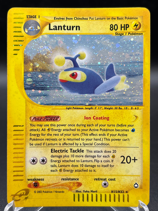 Pokémon TCG: 2002 Lanturn H15/H32 -  Aquapolis