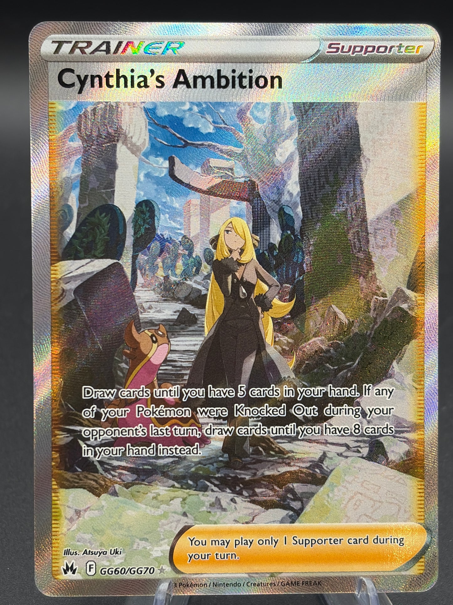 Pokémon TCG: 2023 Cynthia's Ambition GG60/G70 SWSH: Crown Zenith