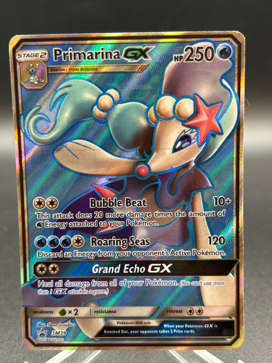 Pokémon TCG: 2017 Primarina GX SM39 SM: Sun & Moon Promos