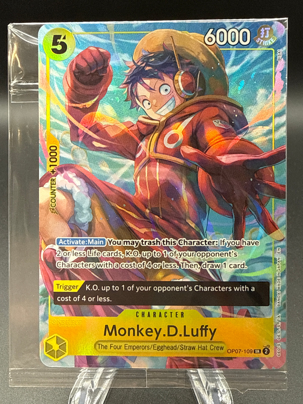 One Piece TCG: Monkey.D.Luffy (Illustration Box Vol.3) - One Piece Sealed Promo