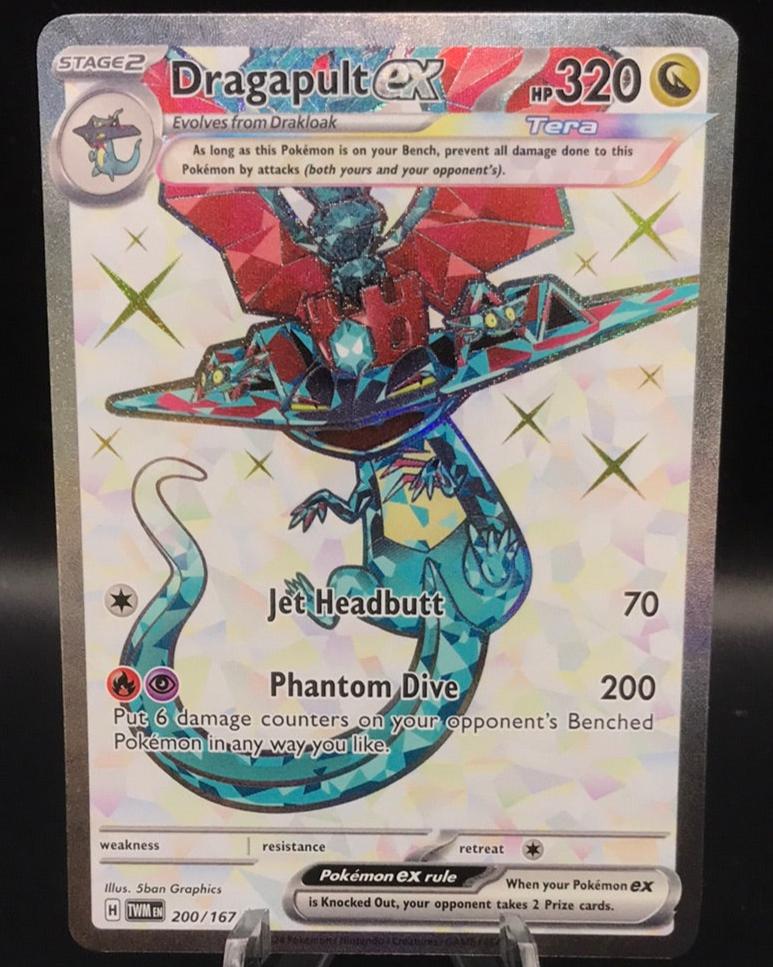 Pokémon TCG: 2024 Dragapult ex 200/167 SV: Twilight Masquerade