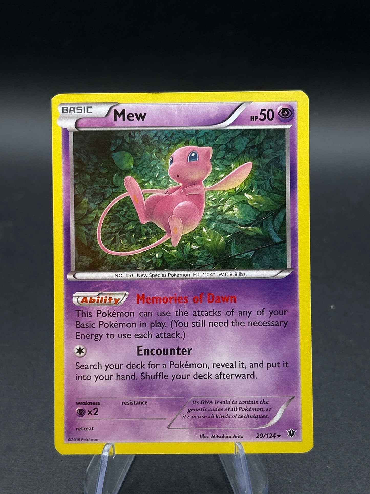 Pokémon TCG: Mew (29/124) - XY - Fates Collide (FCO)