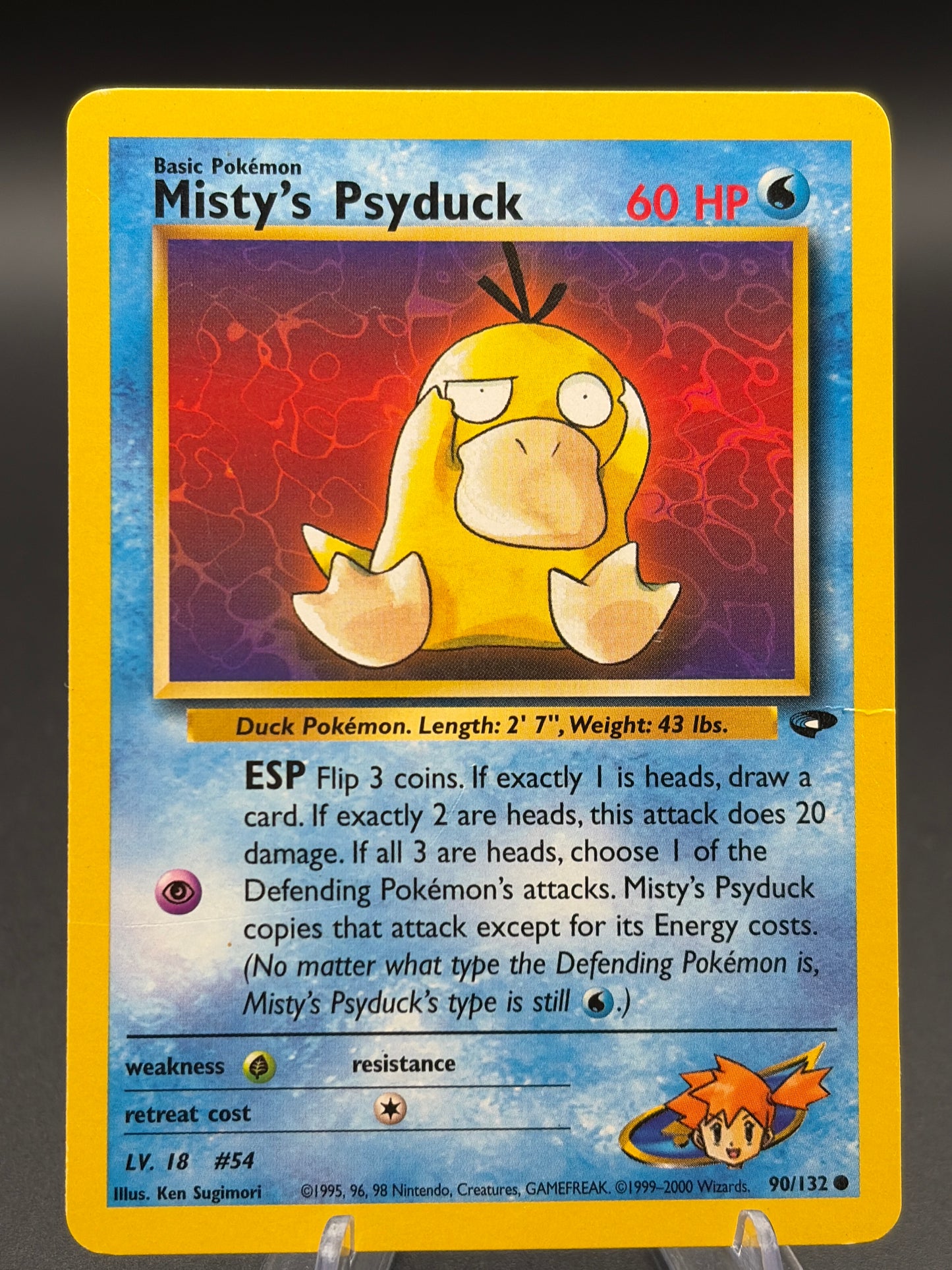 Pokémon TCG: Misty's Psyduck - Gym Challenge (G2)
