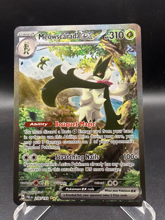 Pokémon TCG: 2023 Meowscarada ex - 256/193 - Paldea Evolved