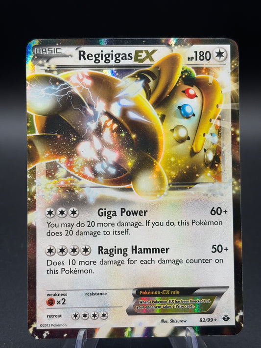 Pokémon TCG: 2012 Regigigas EX - 82/99 - BW: Next Destinies