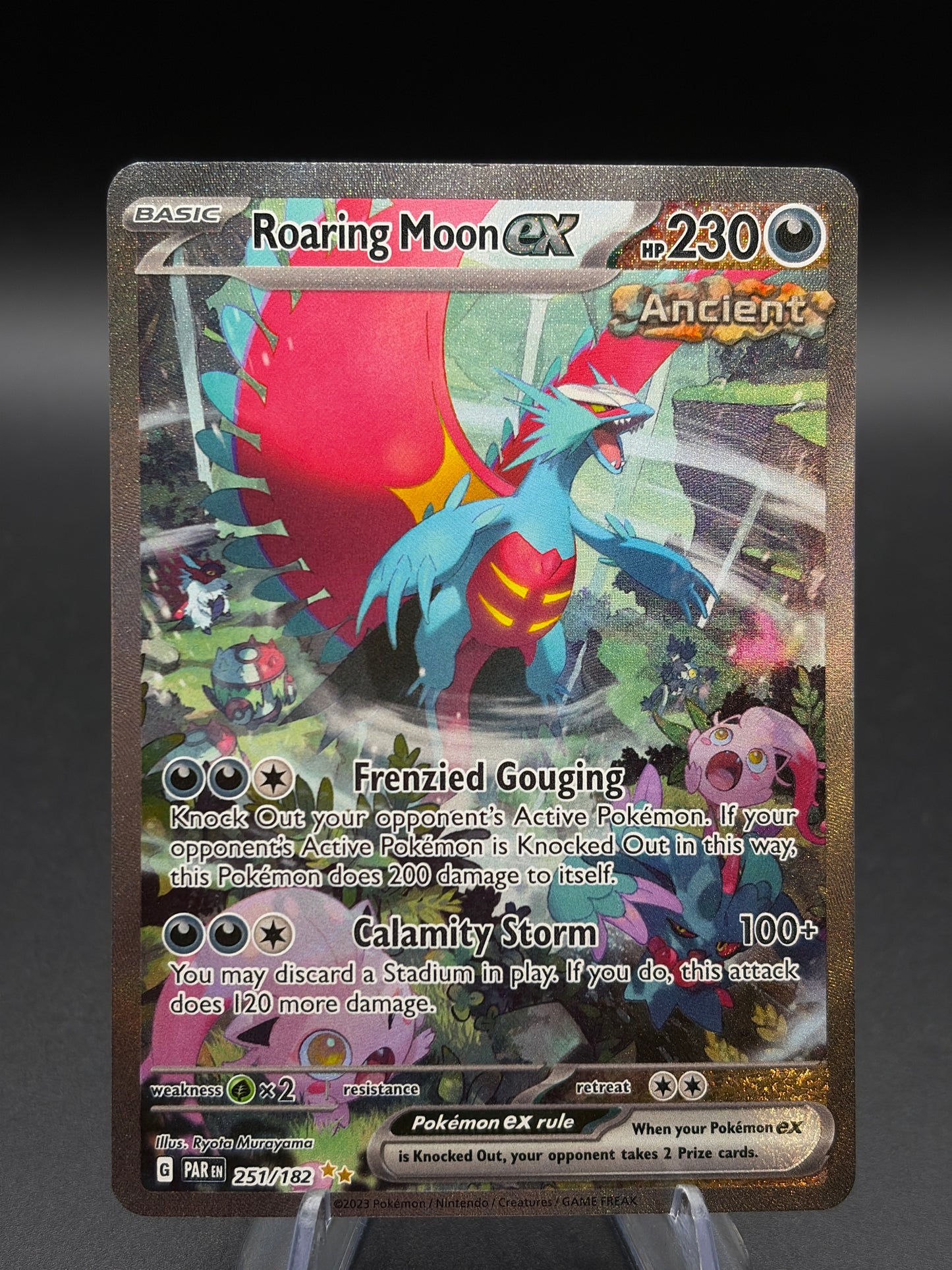 Pokémon TCG: 2023 Roaring Moon ex - 251/182 - SV: Paradox Rift
