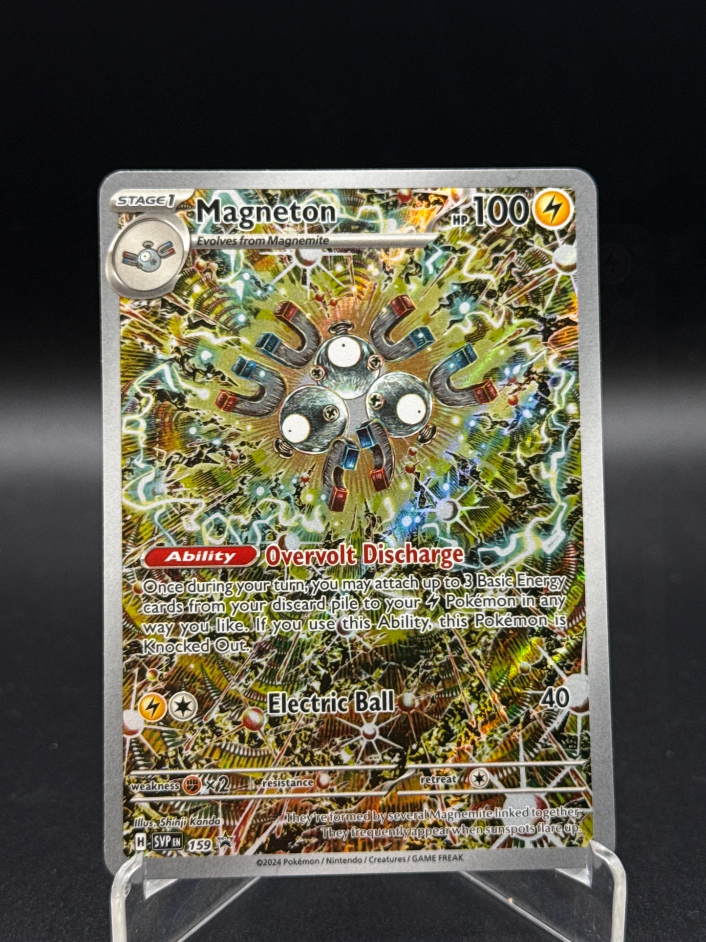 Pokémon TCG: 2024 Magneton - #159 - SV: Scarlet & Violet Promos