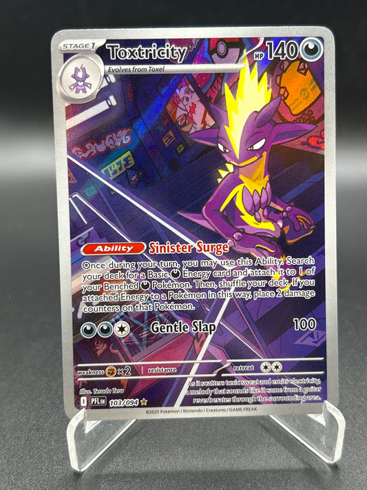 Pokémon TCG: 2025 Toxtricity 103/094 PFL: Phantasmal Flames