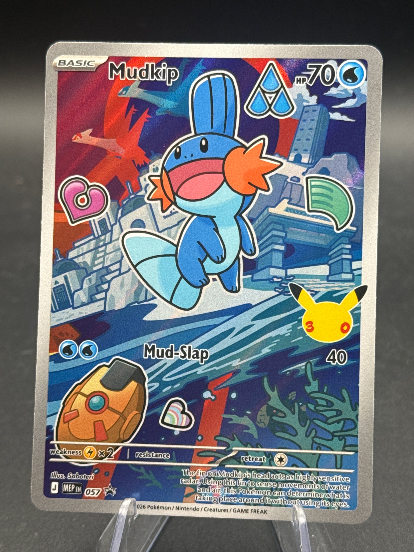 Pokémon TCG: 2026 Mudkip - 057 - ME: Mega Evolution Promos- First Partner Collection 2026