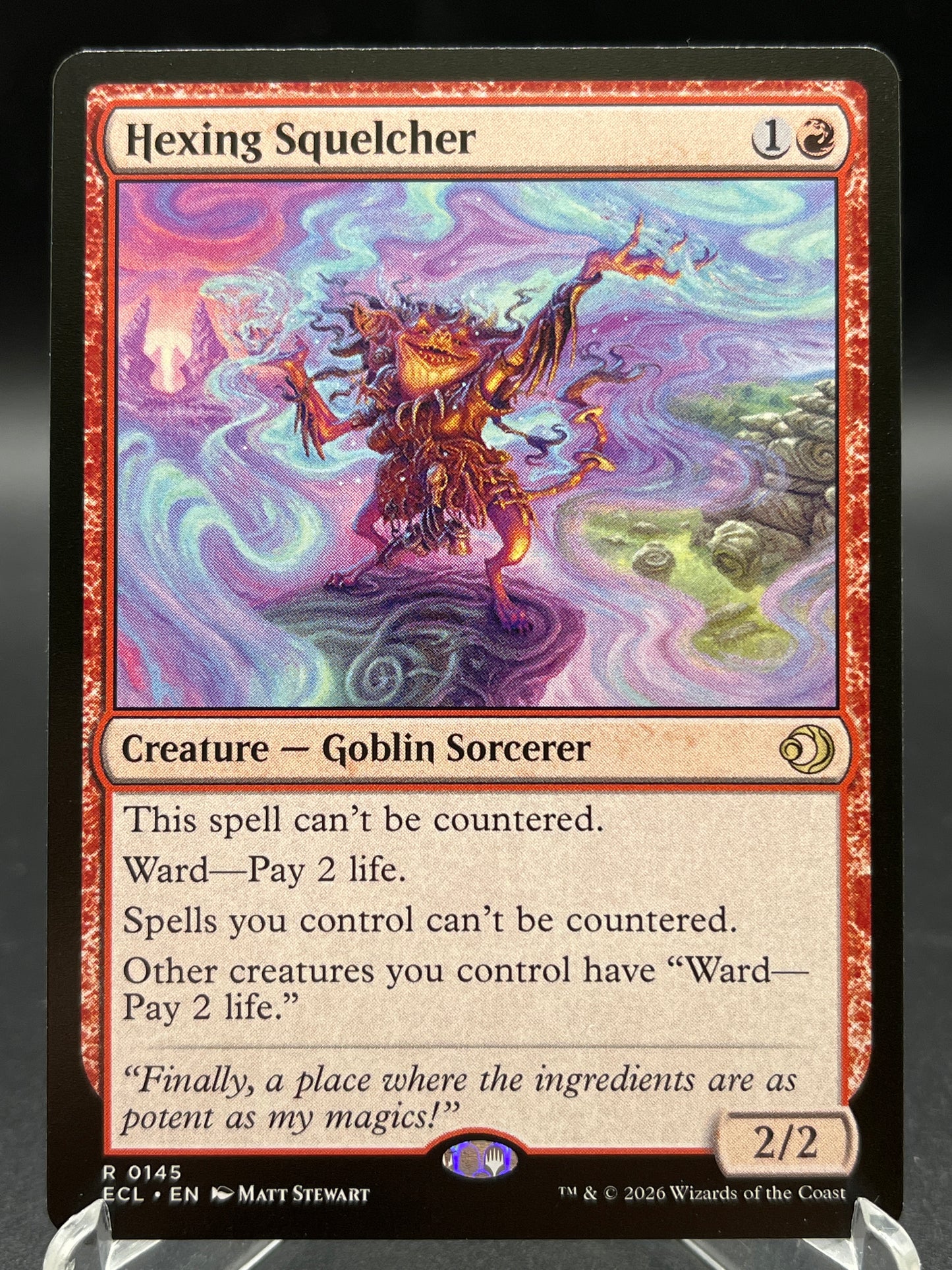 MTG TCG: Hexing Squelcher R 0145 - Lorwyn Eclipsed (ECL)