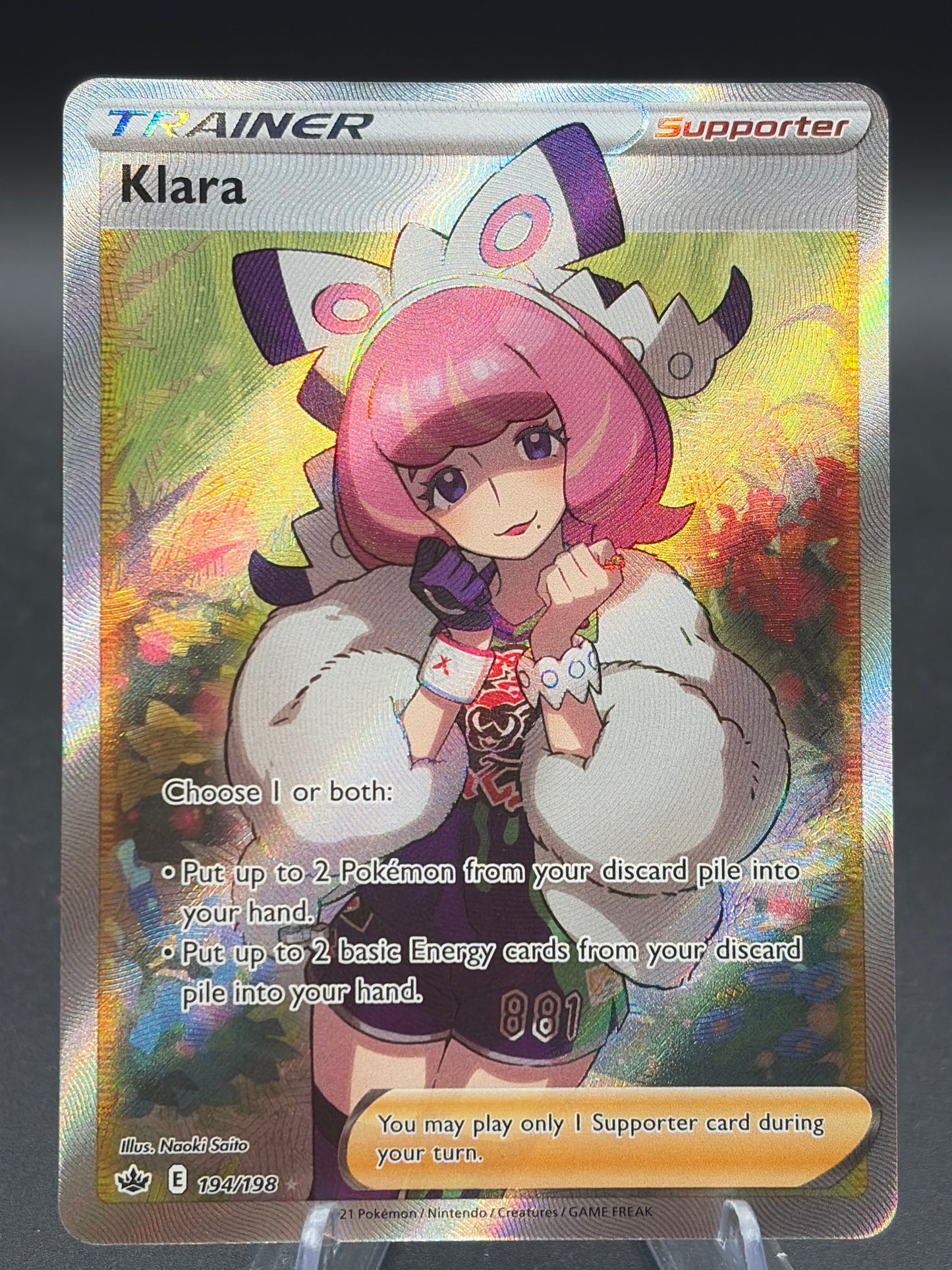 Pokémon TCG: 2021 - Klara - 194/198 - SWSH: Chilling Reign