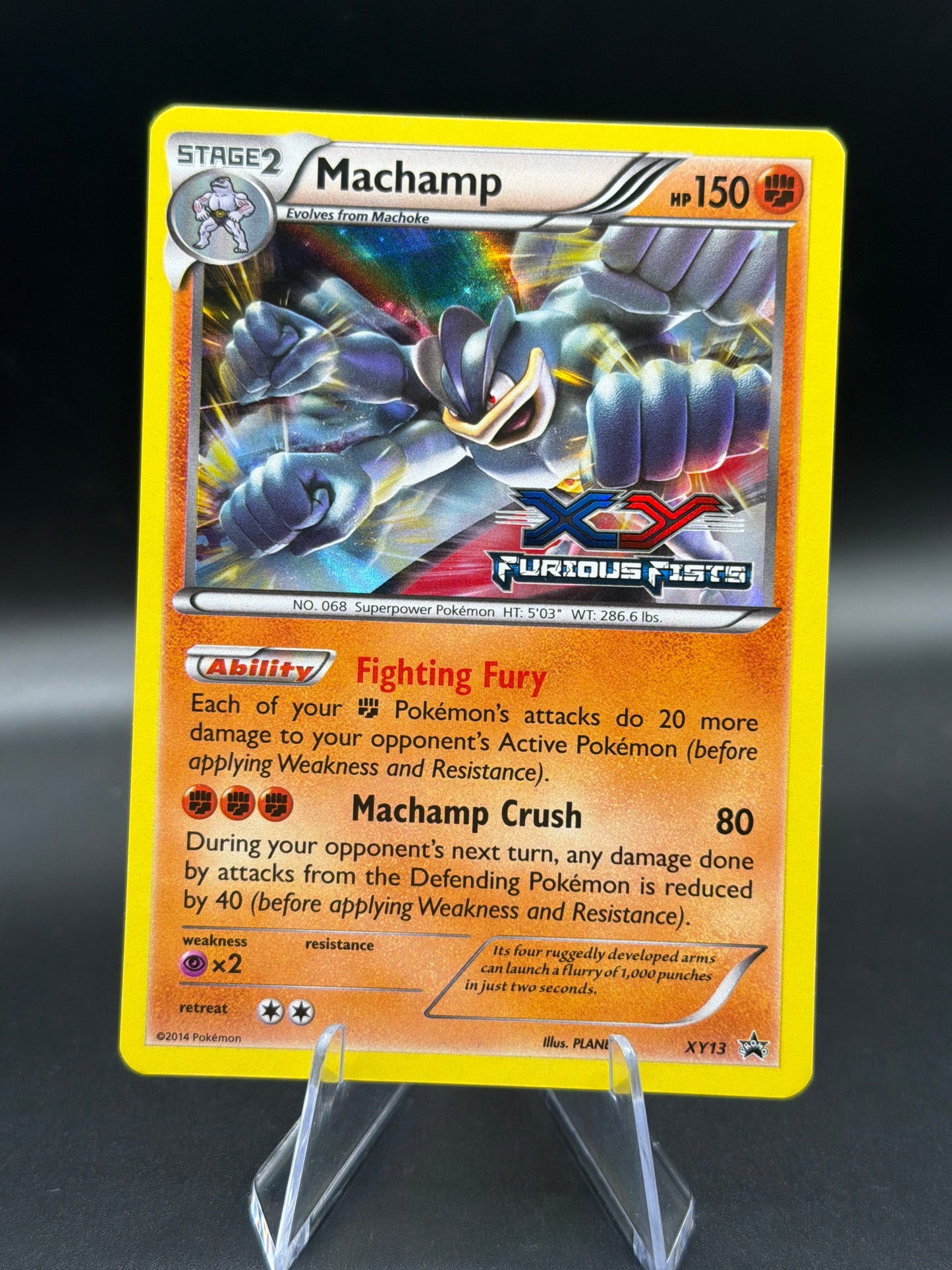 Pokémon TCG: 2014 Machamp - XY13 (Prerelease) - XY Promos (PR)