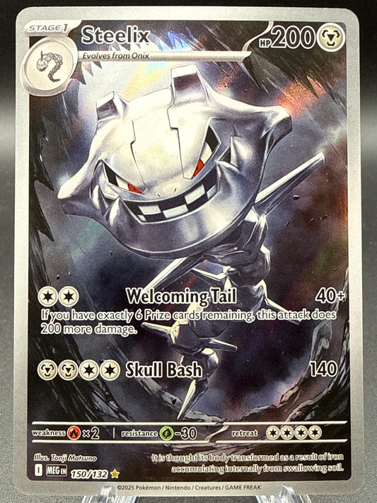 Pokémon TCG: 2025 Steelix - 150/132 - MEG: Mega Evolution