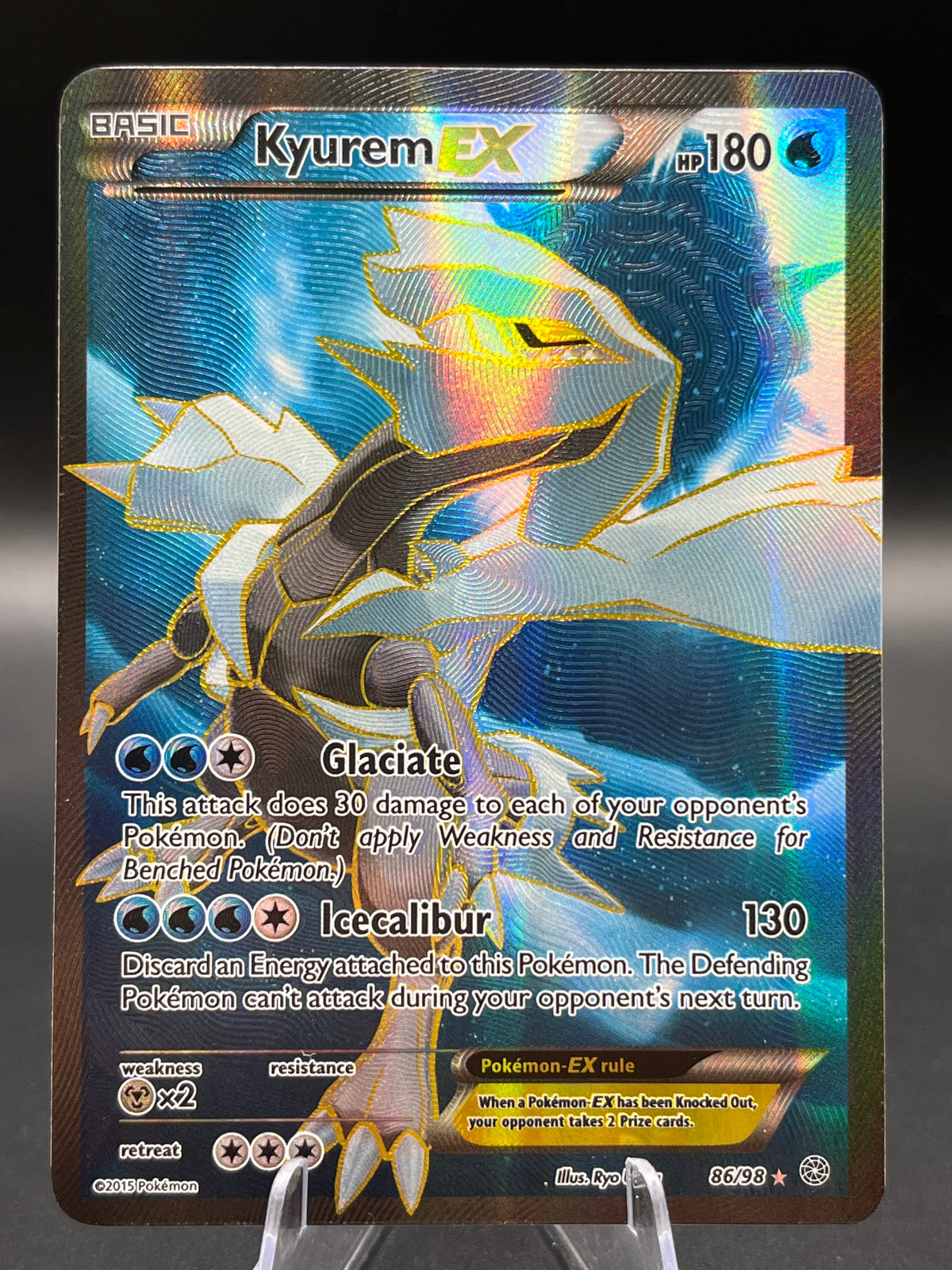 Pokémon TCG: 2015 Kyurem EX 86/98 XY: Ancient Origins