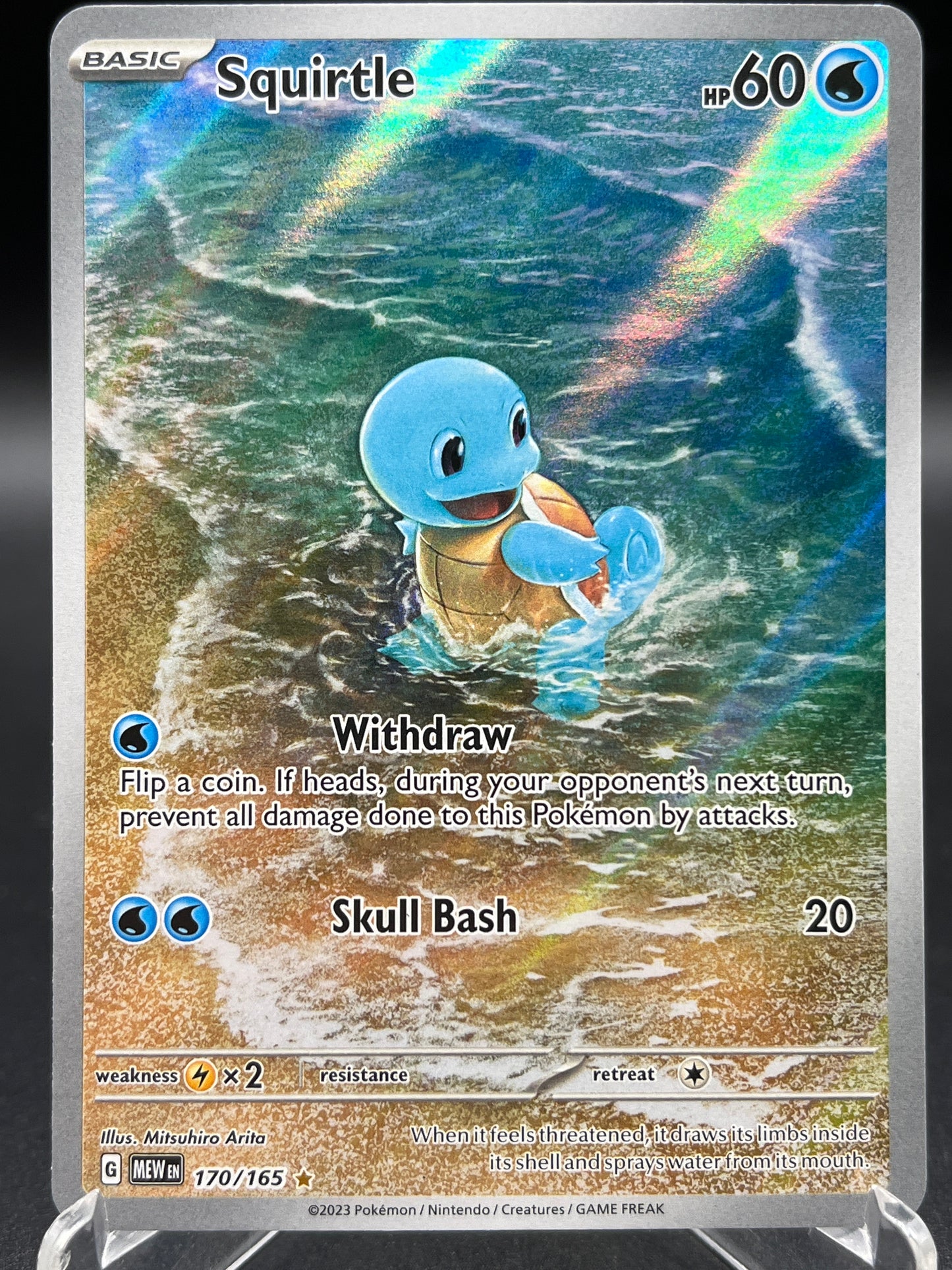 Pokémon TCG: 2023 Squirtle -170/165 - SV: Scarlet & Violet 151