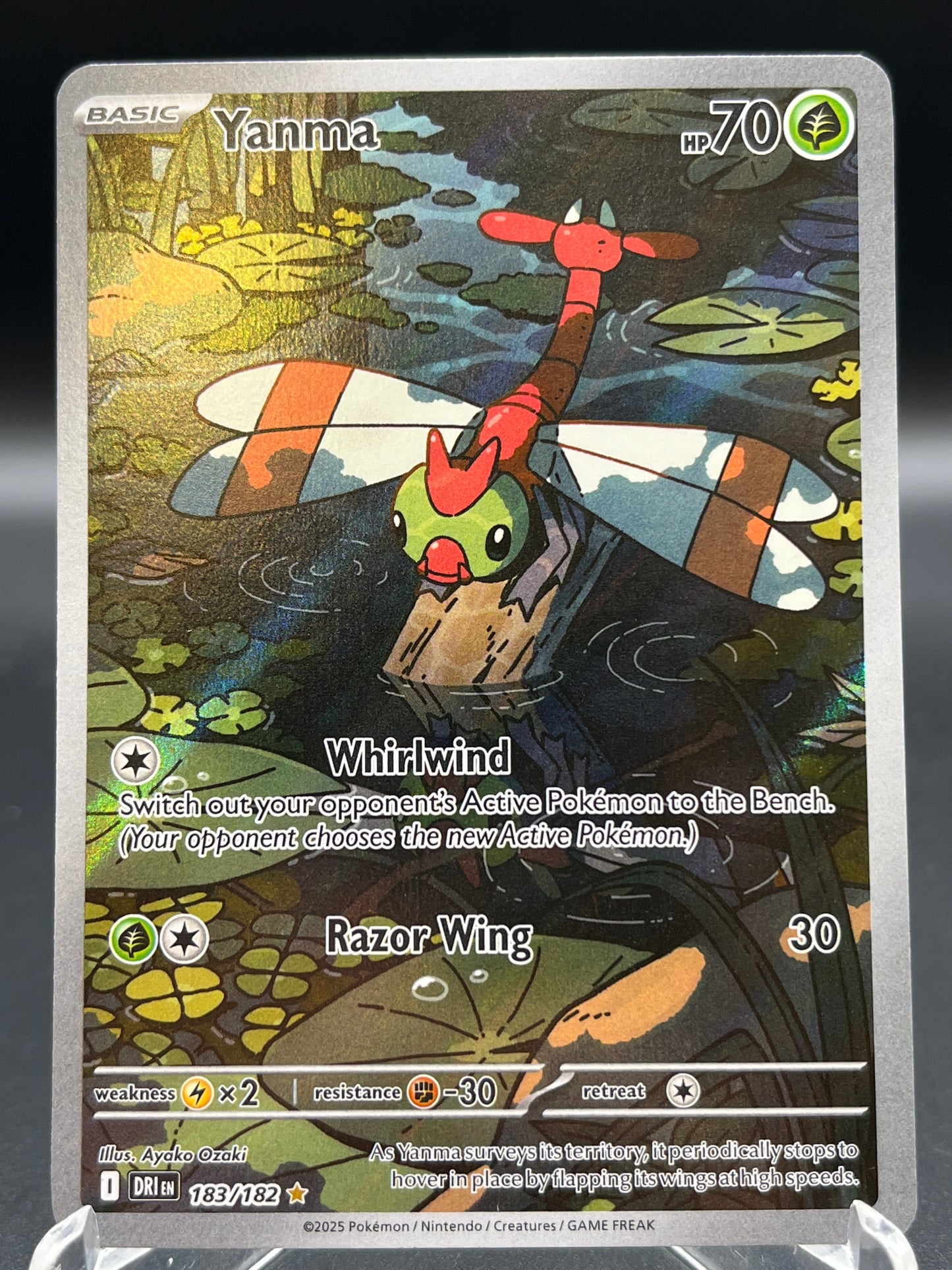 Pokémon TCG: 2025 Yanma - 183/182 - SV: Destined Rivals