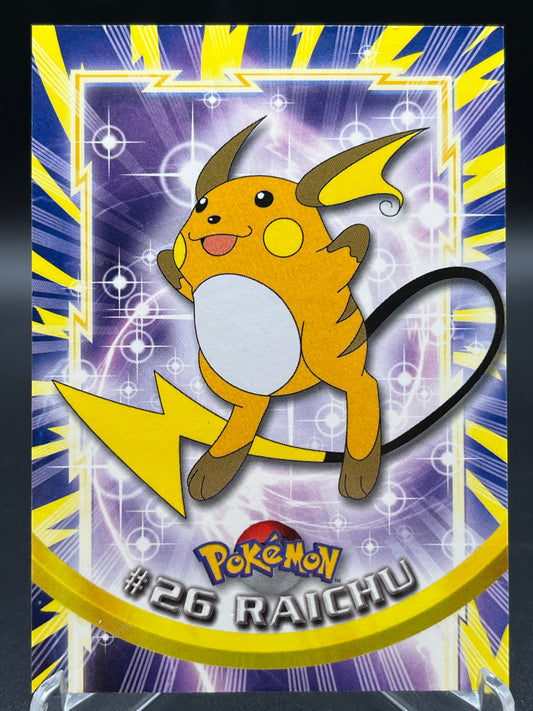 Pokémon TCG: 2000 Raichu - #26 - Topps Chrome Pokemon TV