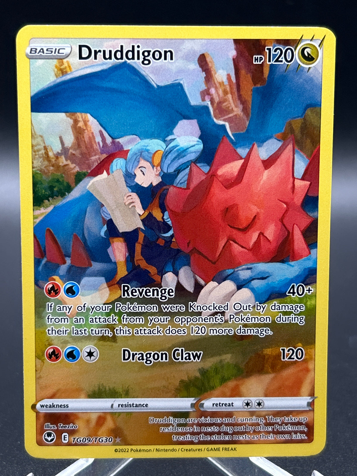 Pokémon TCG: 2022 Druddigon - TG09/TG30 - Silver Tempest Trainer Gallery