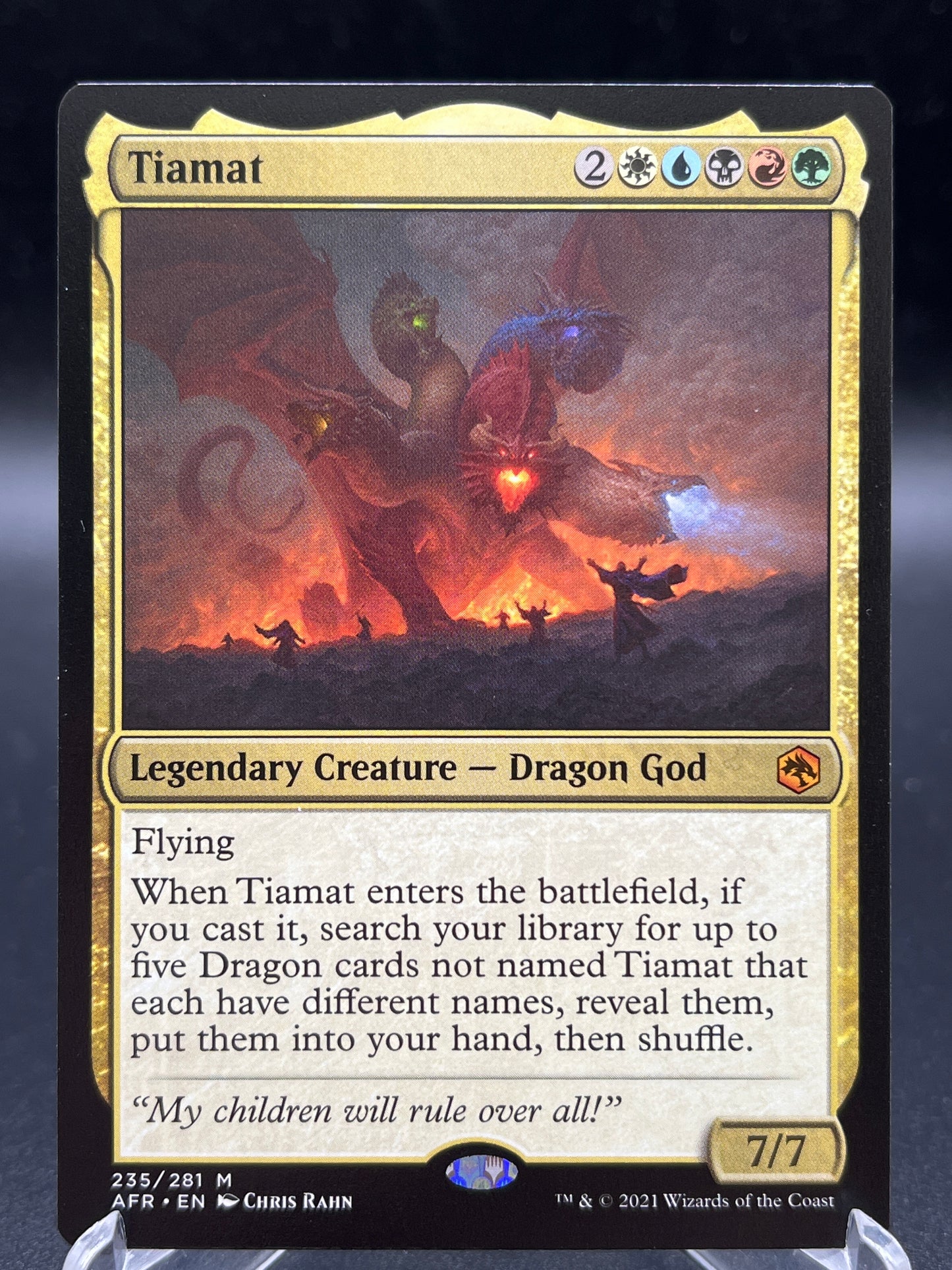 MTG TCG: Tiamat 235/281 M - Adventures in the Forgotten Realms