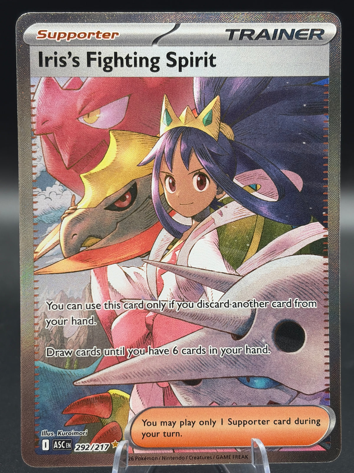 Pokémon TCG: 2026 Iris's Fighting Spirit - 292/217 - ME: Ascended Heroes