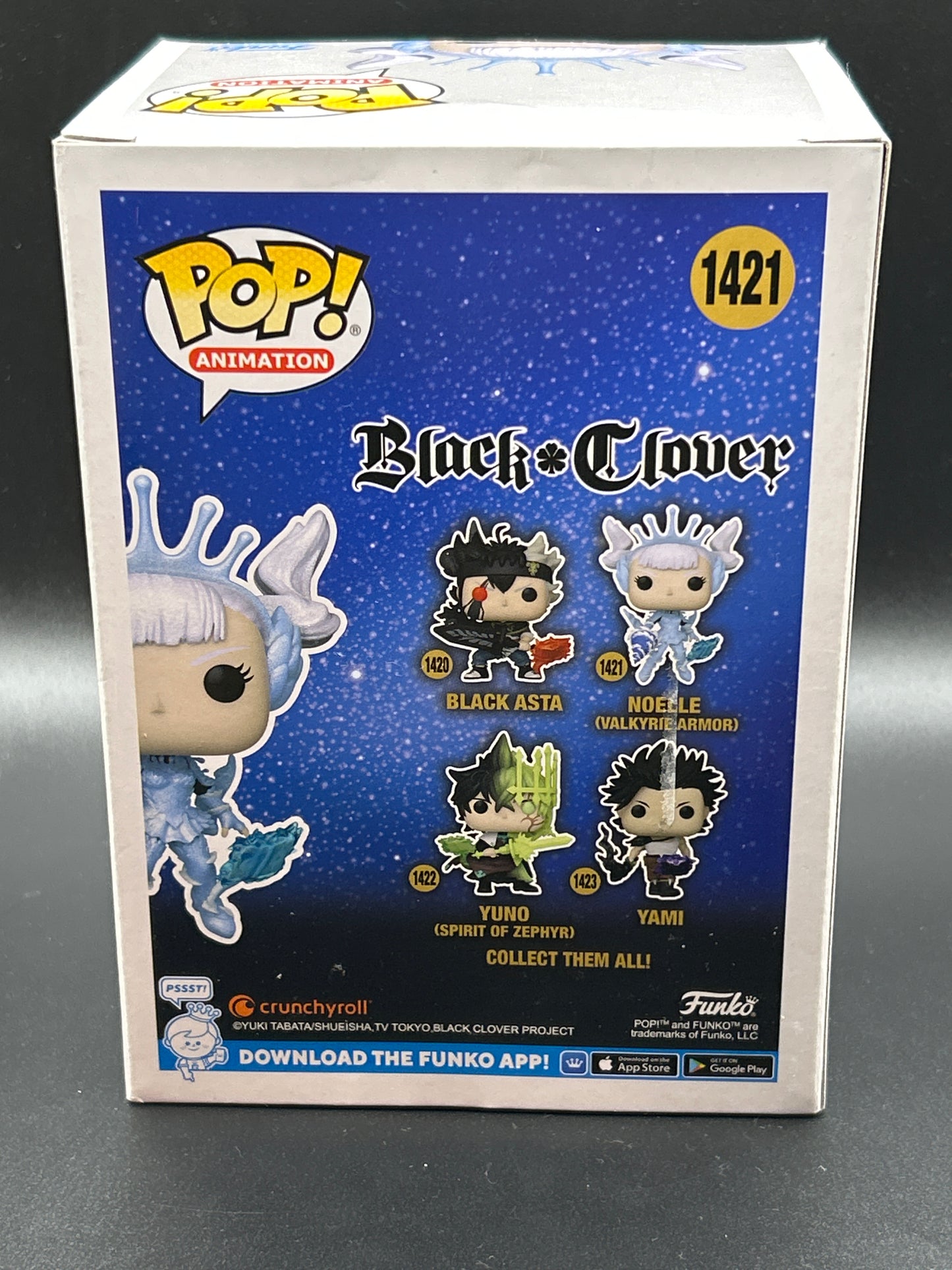 Funko PoP! Animation Black Clover - Noelle (Valkyrie Armor) 1421 - Signed