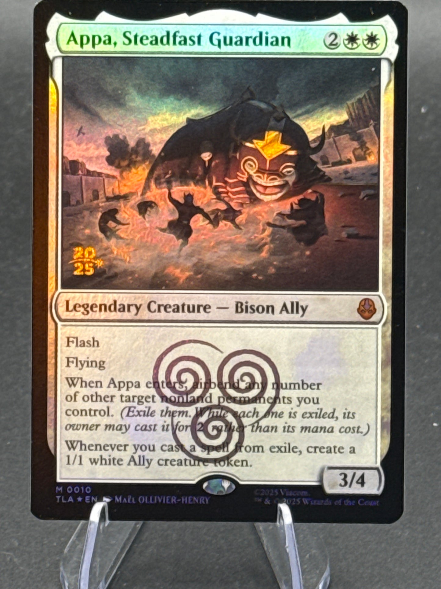 MTG TCG: Appa, Steadfast Guardian M 0010  - Prerelease Cards